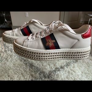 COPY - Gucci embellished sneakers preowned